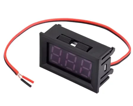 فولتميتر رقمي صغير 5–120V