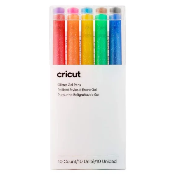 עטי נצנצים מקוריים של Cricut (10 עטים)