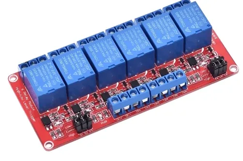 מודול ממסר 12V שישה ערוצים